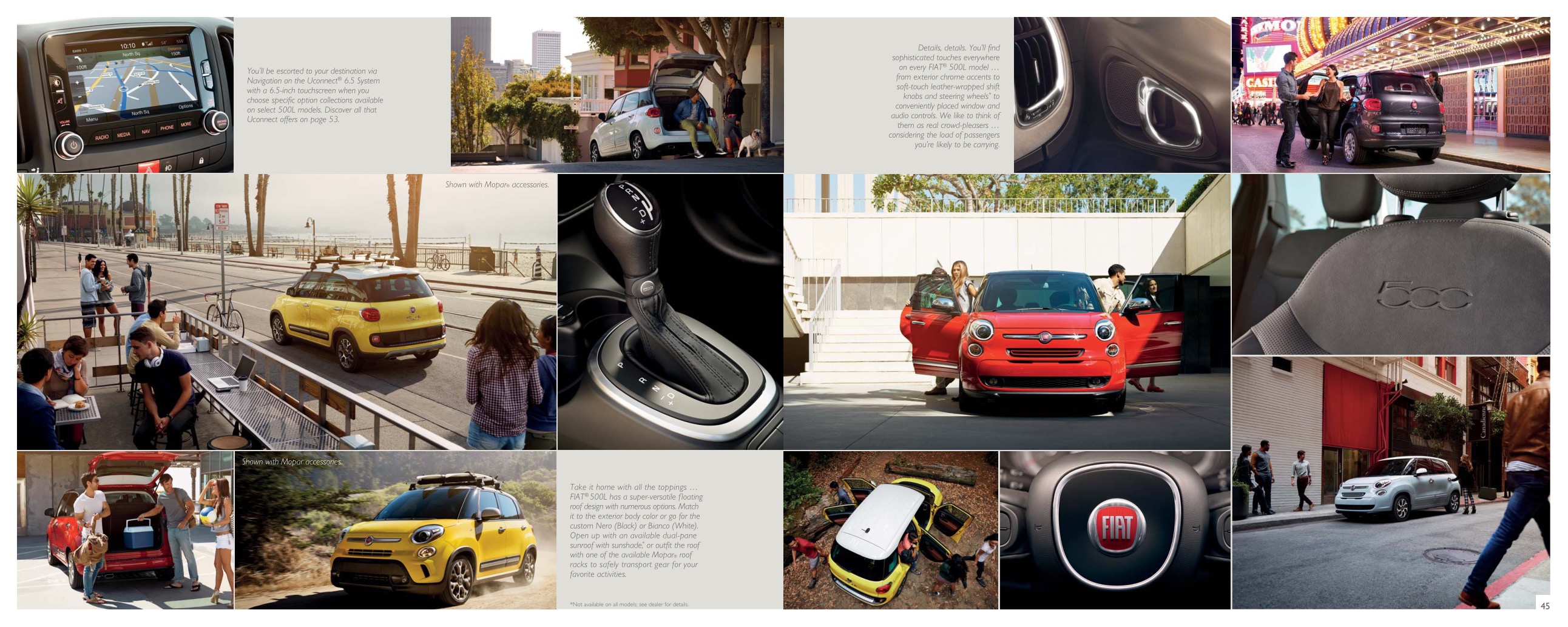 2015 Fiat Full-Line Brochure Page 1
